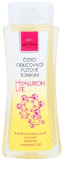 Bione Cosmetics Hyaluron Life Rense- og makeupfjerner toner med hyaluronsyre