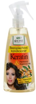 Bione Cosmetics Keratin Argan незмивний кондиціонер у формі спрею