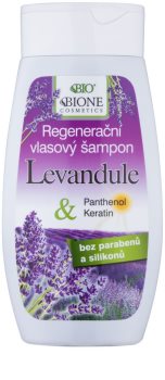 Bione Cosmetics Lavender sampon pentru regenerare pentru toate tipurile de păr