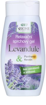 Bione Cosmetics Lavender relaxáló tusfürdő gél