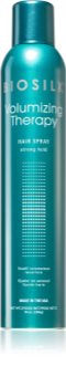 Biosilk Volumizing Therapy fixativ cu fixare puternică pentru un styling neted si plin de volum