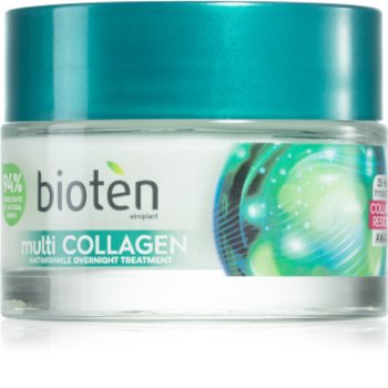Bioten Multi Collagen συσφικτική κρέμα νύχτας με αναγεννητική επίδραση με κολαγόνο