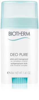 Biotherm Deo Pure izzadásgátló stift az érzékeny bőrre