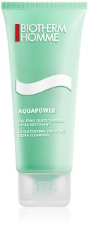 Biotherm Homme Aquapower gel detergente rinfrescante per il viso