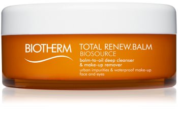Biotherm Biosource Total Renew Balm odličovacia emulzia na tvár a oči