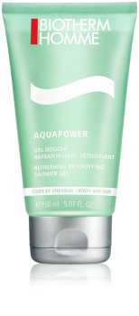 Biotherm Homme Aquapower Virkistävä Suihkugeeli Vartalolle ja Hiuksille