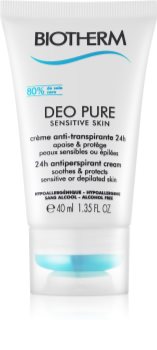 Biotherm Deo Pure Sensitive Skin kremasti antiperspirant za osjetljivu i depiliranu kožu