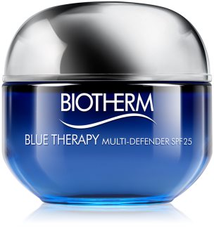 Biotherm Blue Therapy Multi Defender SPF25 crema rigenerante antirughe per pelli normali e miste SPF 25