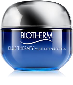 Biotherm Blue Therapy Multi Defender SPF25 регенериращ крем против бръчки за суха кожа SPF 25