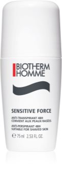 Biotherm Homme Sensitive Force antiperspirant roll-on za vrlo osjetljivu kožu