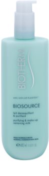 Biotherm Biosource latte struccante detergente per pelli normali e miste