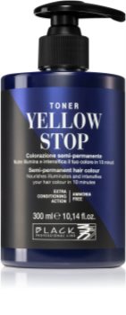 Black Professional Line Yellow Stop tinta per neutralizzare i toni gialli