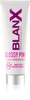 BlanX PRO Glossy Pink dentifricio sbiancante contro le macchie gialle