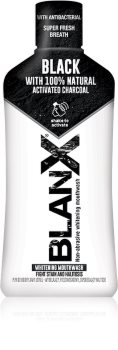 BlanX Black bělicí ústní voda s aktivním uhlím