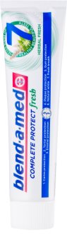 Blend-a-med Complete 7 + Mouthwash Herbal pasta de dentes e elixir 2 em 1 para proteção completa de dentes