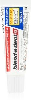 Blend-a-dent Extra Strong Original фиксирующий крем для зубных протезов