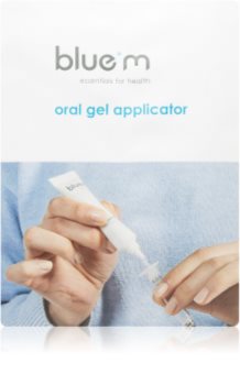 Blue M Essentials for Health Oral Gel Applicator Aplikators aftu un nelielu mutes dobuma traumu gadījumā