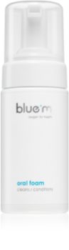 Blue M Oxygen for Health mousse dentaire 2 en 1 pour nettoyer les dents et les gencives sans brosse à dents ni eau