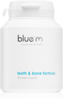 Blue M Supplements for Health Teeth & Bone Formula uztura bagātinātājs  zobiem