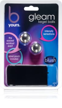 Blush B Yours Gleam Stainless Steel Liebeskugeln