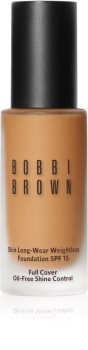 Bobbi Brown Skin Long-Wear Weightless Foundation дълготраен фон дьо тен SPF 15