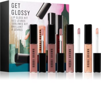 bobbi brown mini get glossy lip gloss set