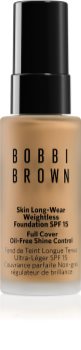 Bobbi Brown Mini Skin Long-Wear Weightless Foundation hosszan tartó make-up SPF 15