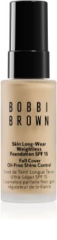 Bobbi Brown Mini Skin Long-Wear Weightless Foundation hosszan tartó make-up SPF 15
