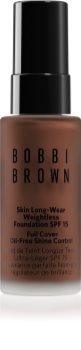 Bobbi Brown Mini Skin Long-Wear Weightless Foundation machiaj persistent SPF 15