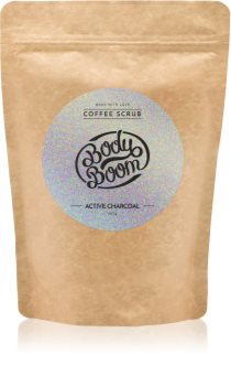 BodyBoom Active Charcoal απολέπιση σώματος με καφέ