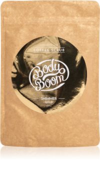 BodyBoom Shimmer Gold piling za tijelo od kave