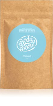 BodyBoom Coconut скраб за тяло с кафе