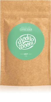 BodyBoom Mint Kroppsskrubb med kaffe