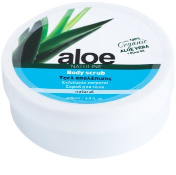 Bodyfarm Natuline Aloe tělový peeling s aloe vera