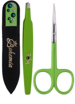Bohemia Crystal Bohemia Swarovski Nail File,Tweezers and Nail Clippers kosmetická sada I. pro ženy