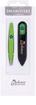 Bohemia Crystal Bohemia Swarovski Nail File and Tweezers козметичен комплект IV. за жени
