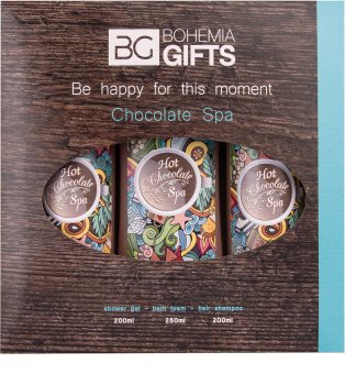 Bohemia Gifts & Cosmetics Hot Chocolate Spa kosmetická sada II. pro ženy