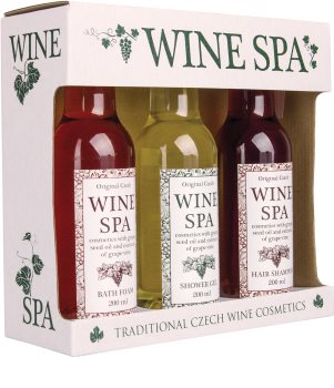 Bohemia Gifts & Cosmetics Wine Spa confezione regalo (da donna)