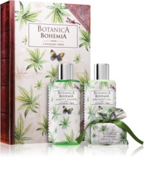 Bohemia Gifts & Cosmetics Botanica Gift Set  met Hennepolie