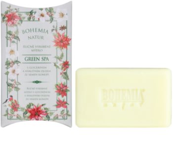 Bohemia Gifts & Cosmetics Green Spa sabonete cremoso com glicerol