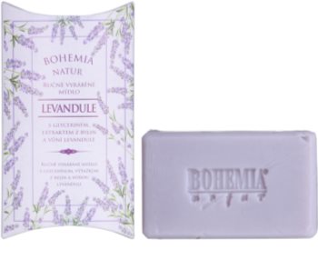 Bohemia Gifts & Cosmetics Lavender jabón con textura de crema con glicerina
