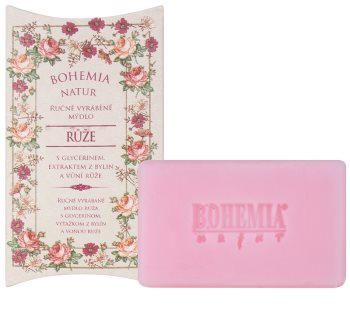 Bohemia Gifts & Cosmetics Rosarium jabón con textura de crema con glicerina