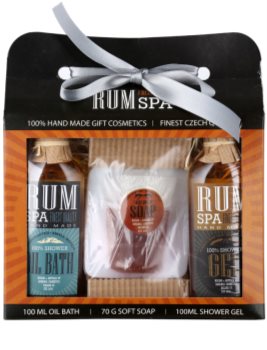 Bohemia Gifts & Cosmetics Rum Spa poklon set (za kupke) za muškarce