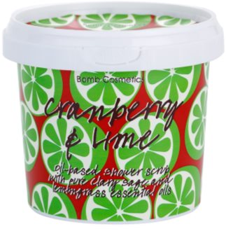 Bomb Cosmetics Cranberry a Lime peeling pod prysznic