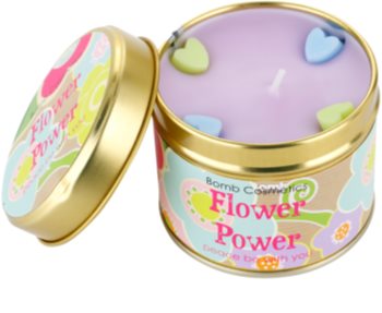 Bomb Cosmetics Flower Power vela perfumada