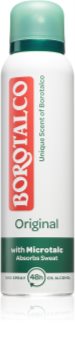 Borotalco Original Purškiamasis dezodorantas-antiperspirantas gausiam prakaitavimui mažinti