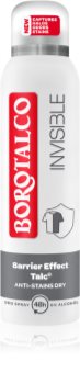 Borotalco Invisible déodorant en spray anti-transpiration excessive
