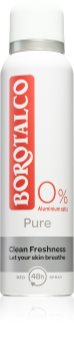Borotalco Pure alumínium mentes dezodor spray formában 48h
