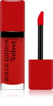 Bourjois Rouge Edition Velvet folyékony rúzs matt hatással
