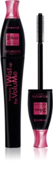 Bourjois Twist Up the Volume 24HR Mascara für Volumen mit 2 in 1 Bürste